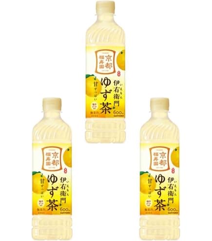 Amazon.co.jp: サントリー 伊右衛門(いえもん) ゆず茶 600mlペット